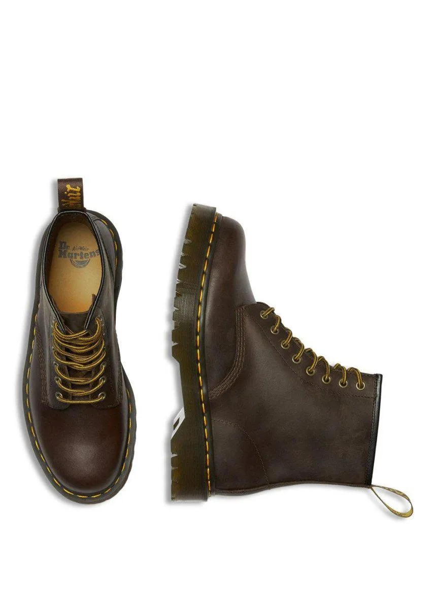 1460 Bex Dark Brown Crazy Horse - Dark Brown
