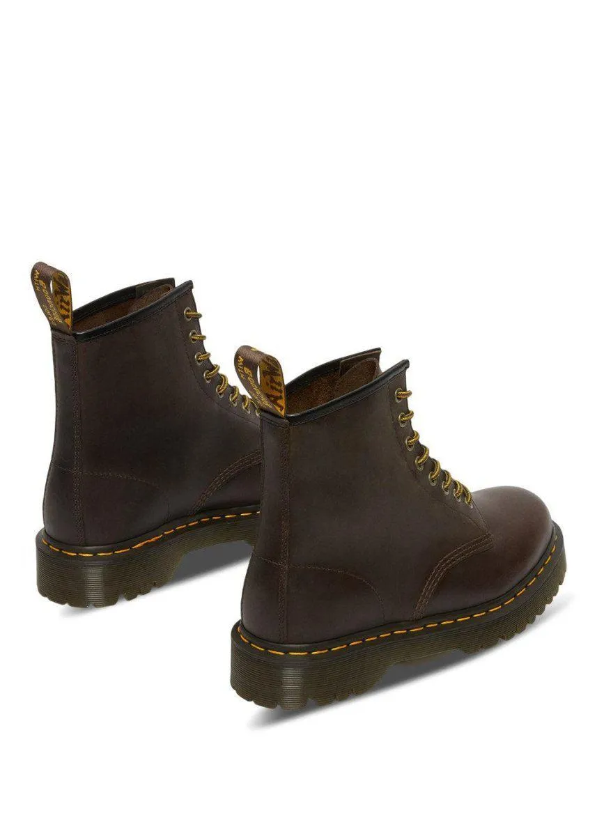 1460 Bex Dark Brown Crazy Horse - Dark Brown