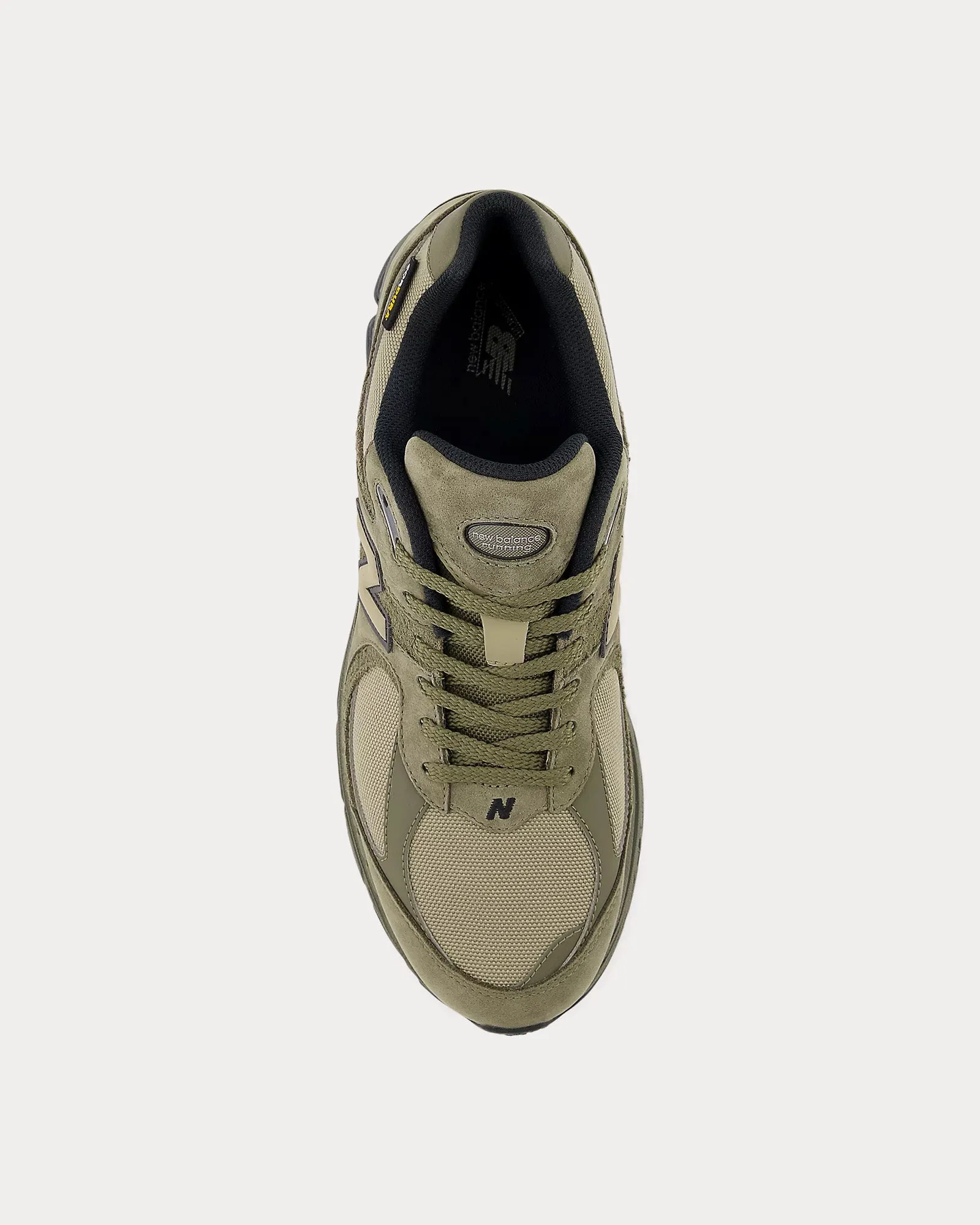 2002r Dark Camo / Dark Stoneware Black Low Top Sneakers