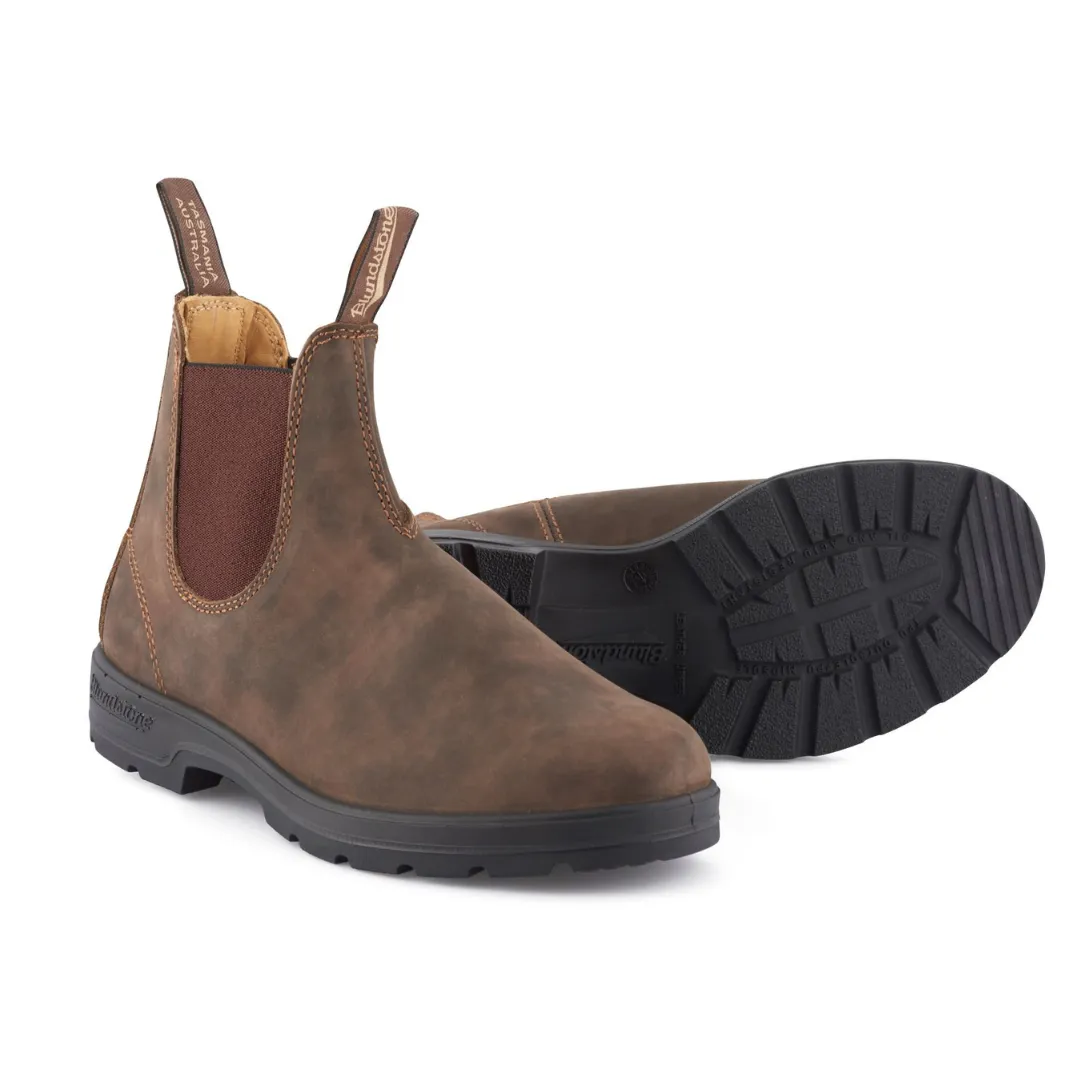 585 Rustic Brown Leather Boots