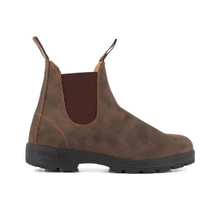 585 Rustic Brown Leather Boots