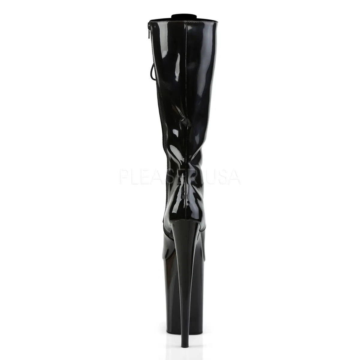 9 Inch Heel INFINITY-2020 Black Patent