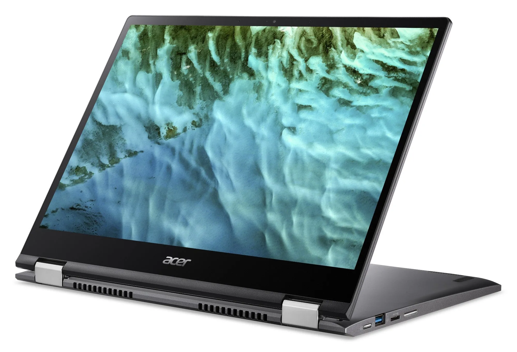 Acer Chromebook Spin, Intel Core i3-1115G4, 8GB RAM, 256GB SSD, 13.5" Inch QHD Touchscreen Display, Chrome OS, Grey