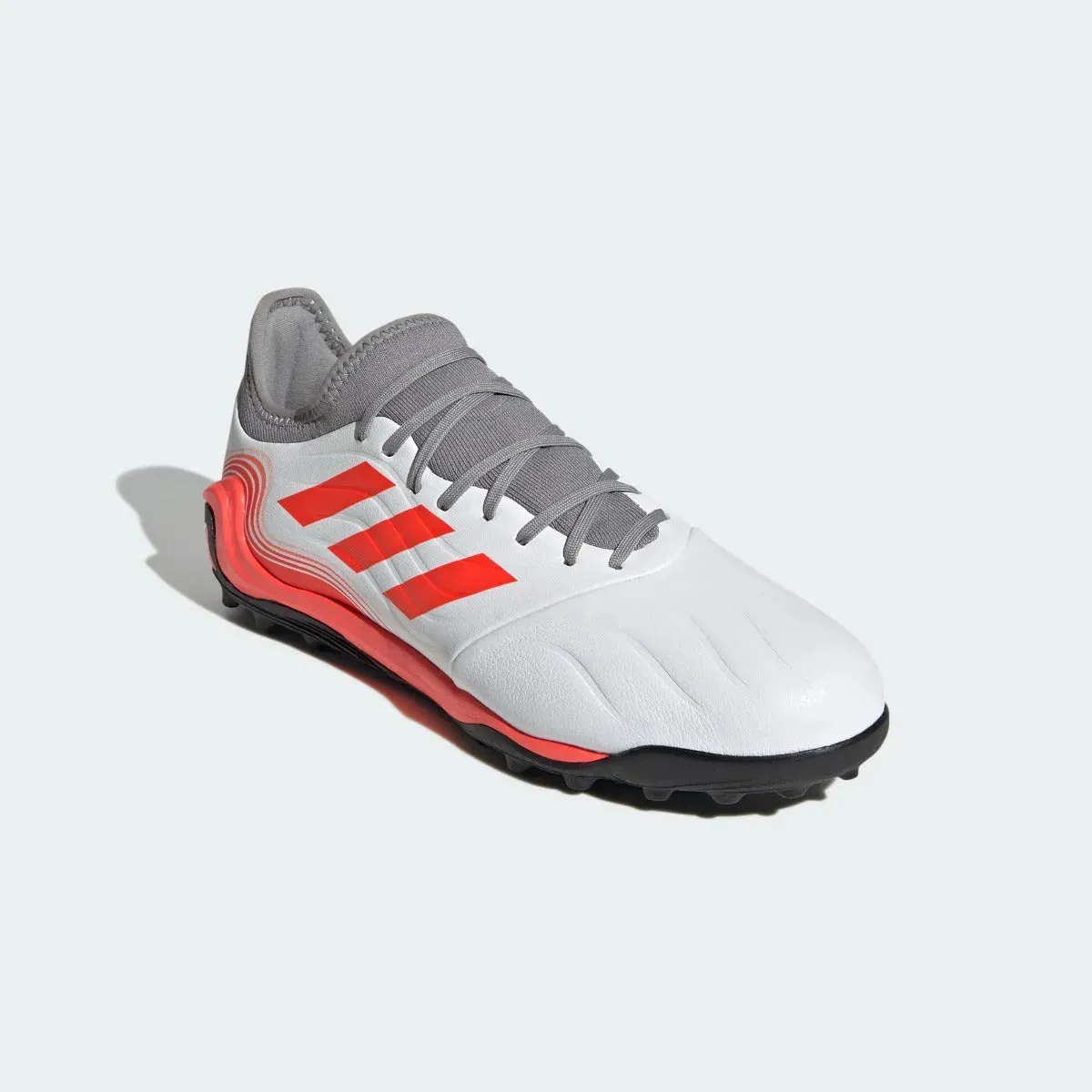 Adidas Copa Sense .3 TF - White-Grey-Solar Red