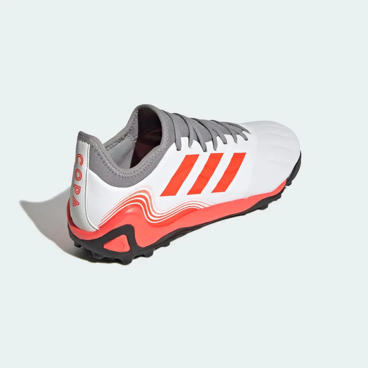 Adidas Copa Sense .3 TF - White-Grey-Solar Red
