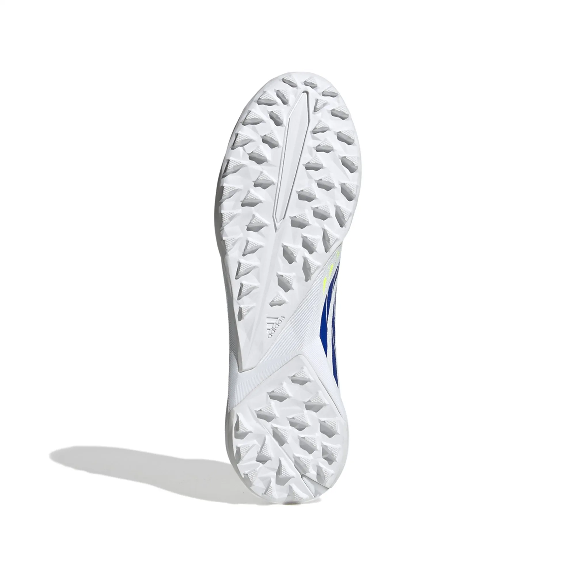 adidas Predator Edge.3 TF Artificial Turf Soccer Shoe - White/Solar Yellow/Power Blue