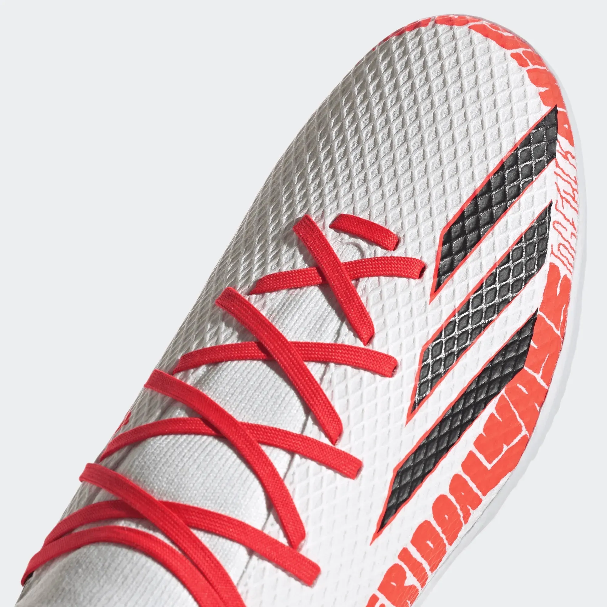 adidas X SpeedPortal Messi .3 Indoor - White-Black-Solar Red
