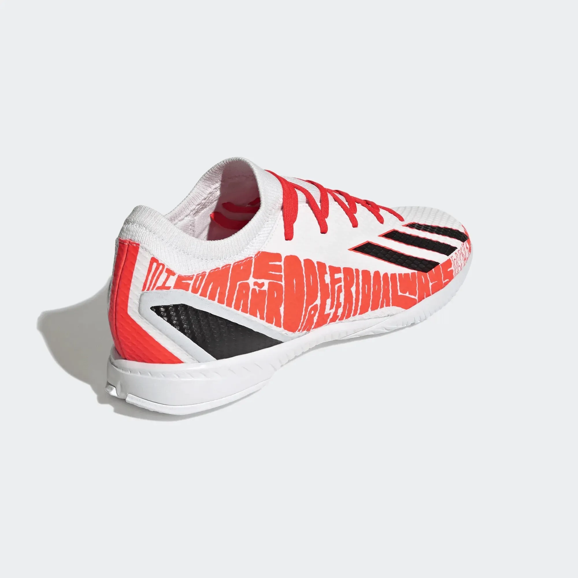 adidas X SpeedPortal Messi .3 Indoor - White-Black-Solar Red