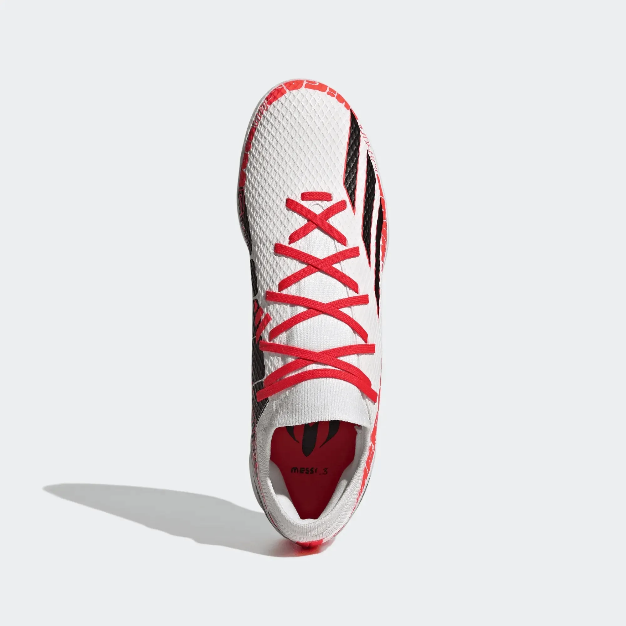adidas X SpeedPortal Messi .3 Indoor - White-Black-Solar Red