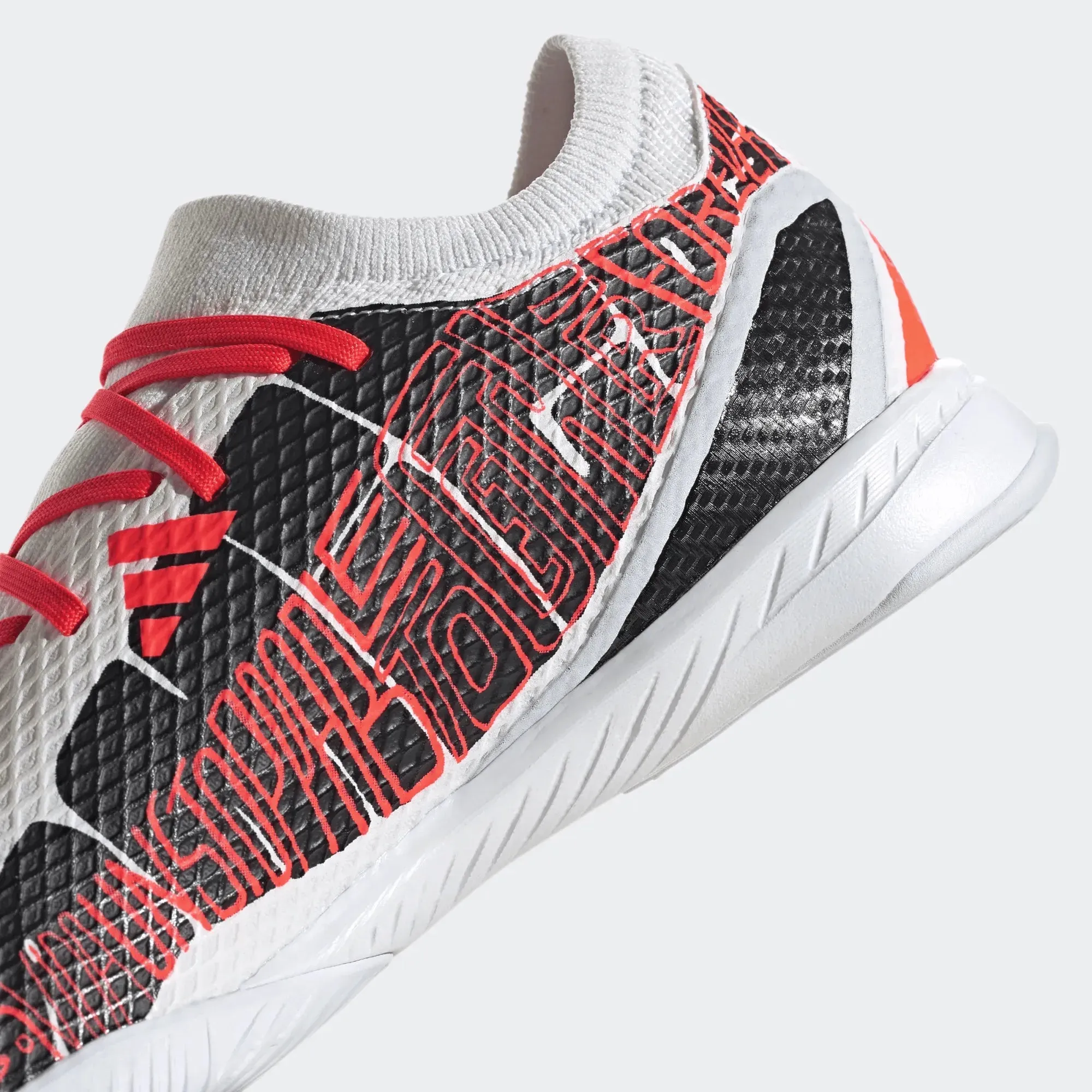 adidas X SpeedPortal Messi .3 Indoor - White-Black-Solar Red