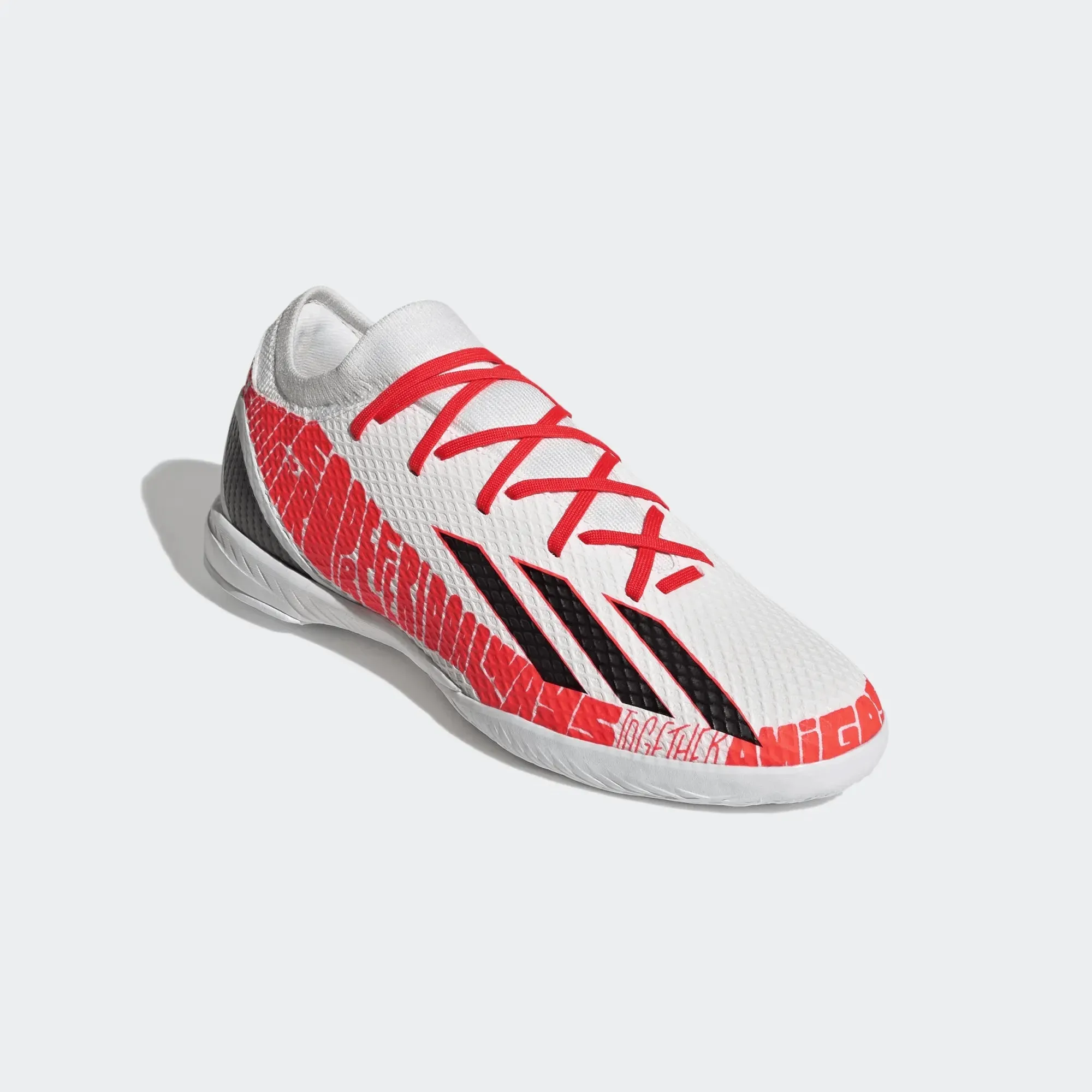 adidas X SpeedPortal Messi .3 Indoor - White-Black-Solar Red