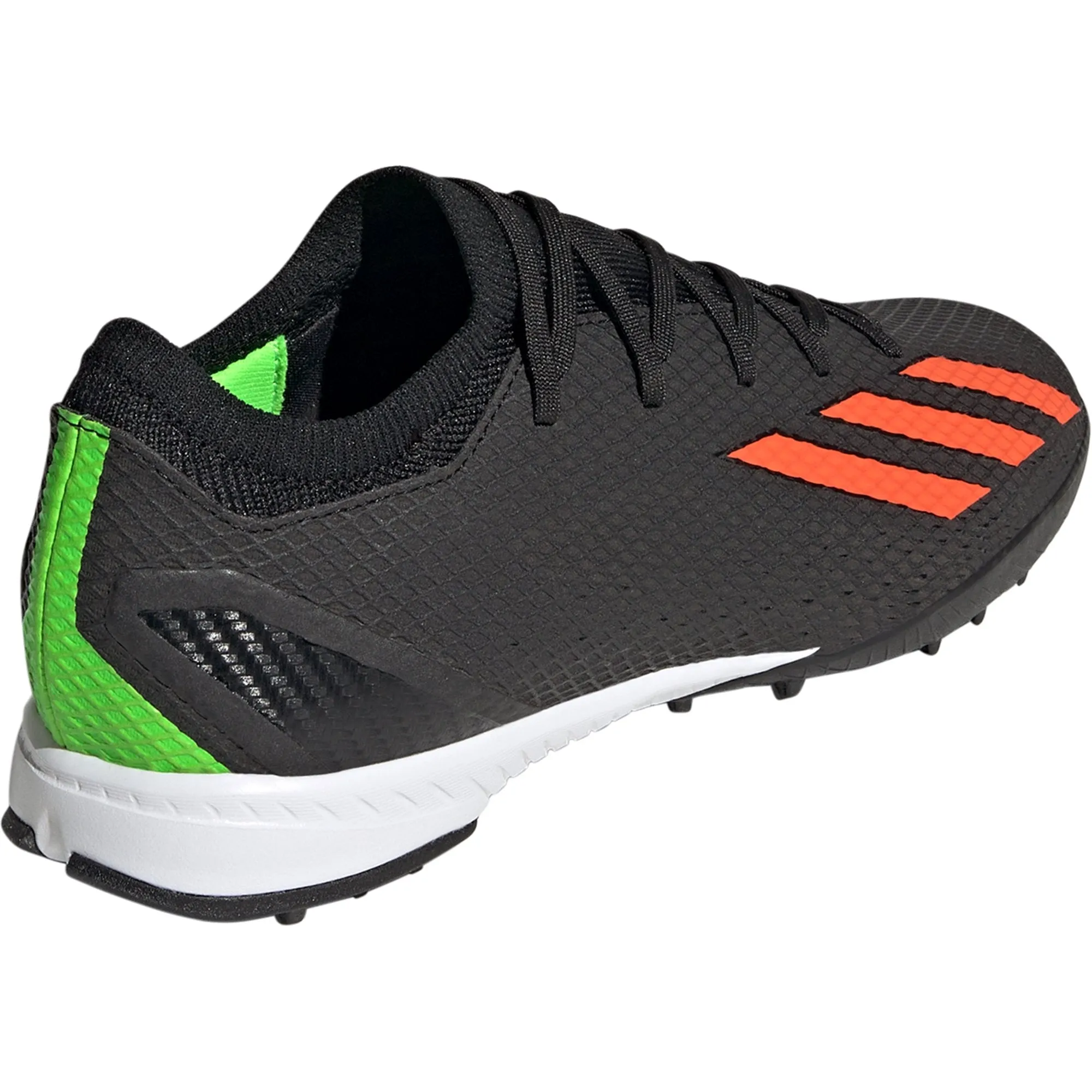 adidas X Speedportal.3 TF Artificial Turf Soccer Shoe - Core Black/Solar Red/Solar Green