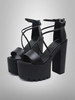 After All High Heel Sandals Gothic shoes