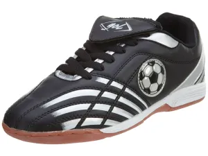 AIR BALANCE INDOOR SOCCER SHEOS BIG KIDS  STYLE# SO2767PBKSIL-K