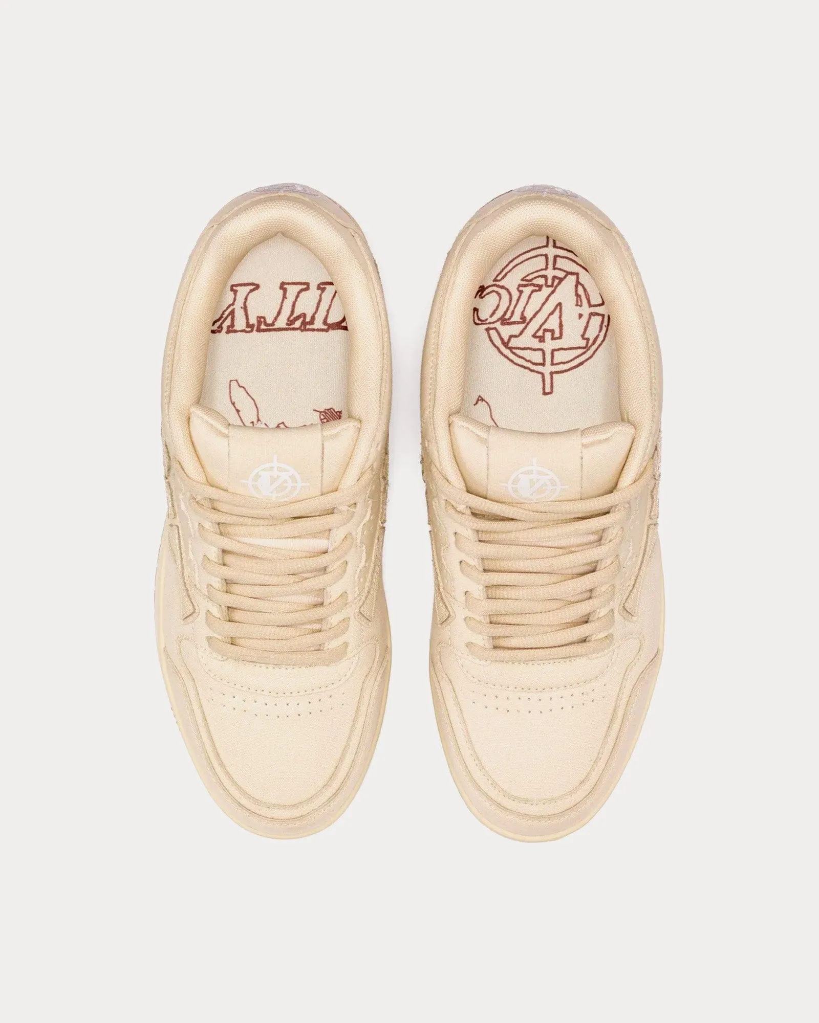 Akimbo Lows Bianco Crema Low Top Sneakers