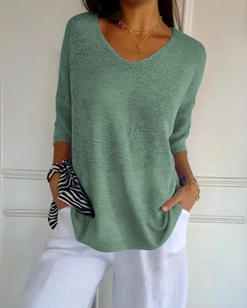 Amélie | Relaxed Knit Pullover