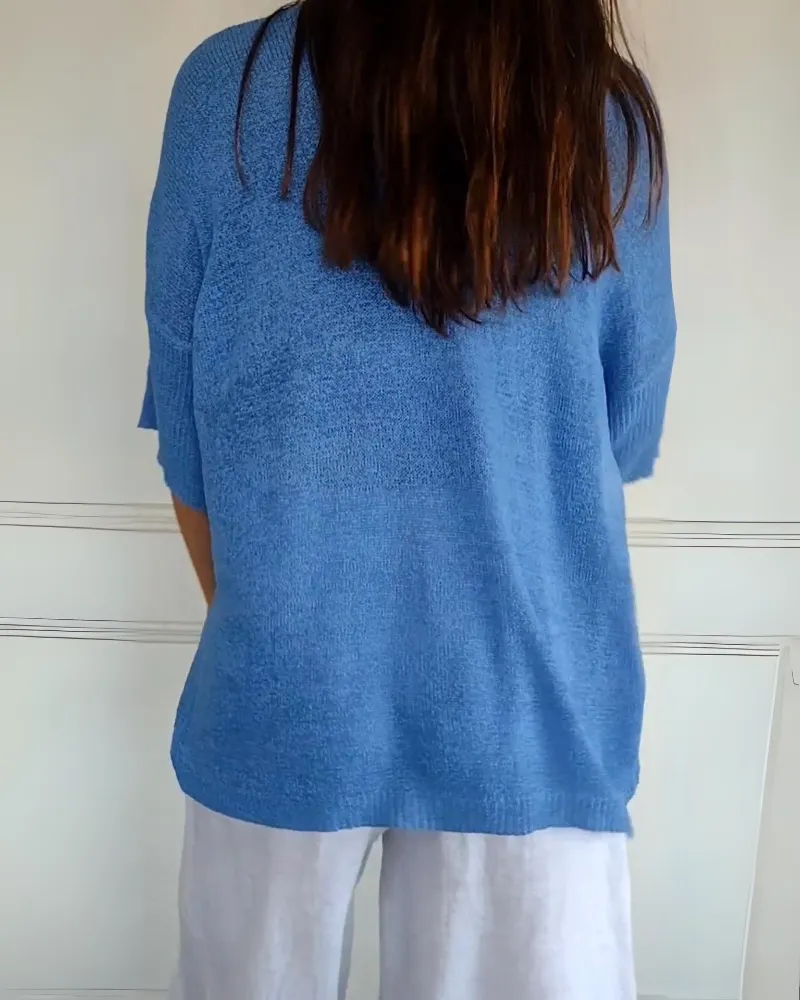 Amélie | Relaxed Knit Pullover