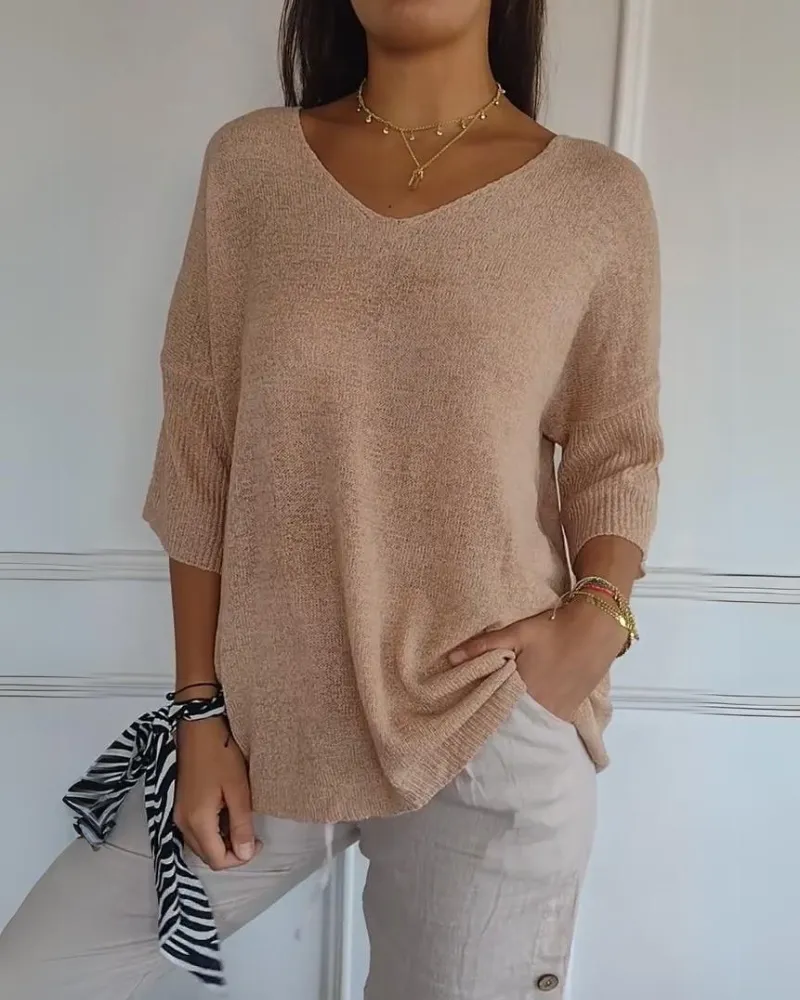Amélie | Relaxed Knit Pullover