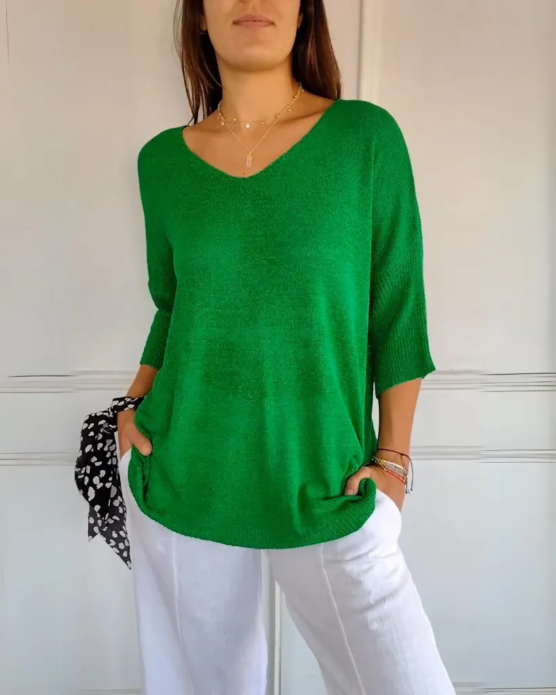 Amélie | Relaxed Knit Pullover