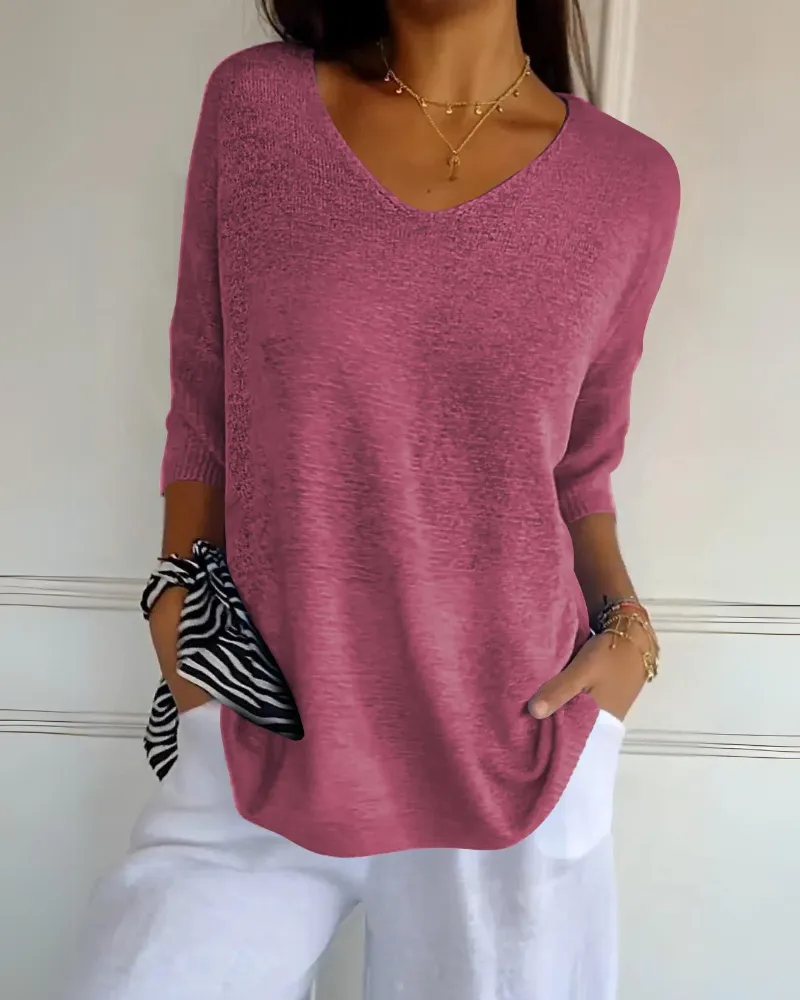 Amélie | Relaxed Knit Pullover