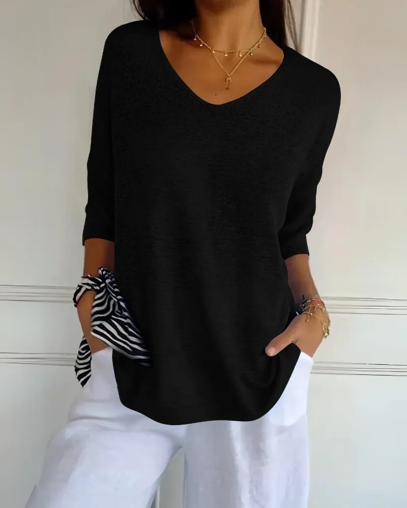 Amélie | Relaxed Knit Pullover