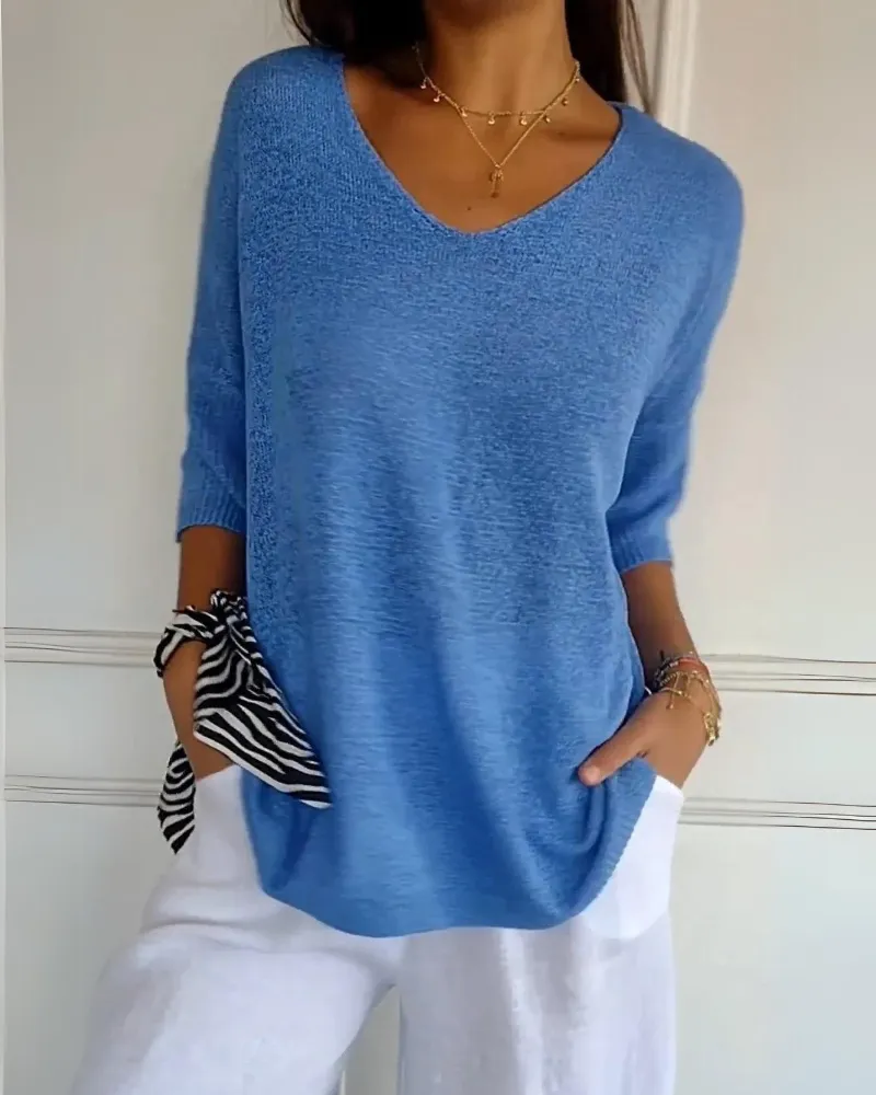 Amélie | Relaxed Knit Pullover