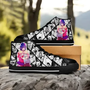 Aqua Ruby Ai Hoshino Oshi no Ko Shoes High Tops Sneakers for Kids and Adults