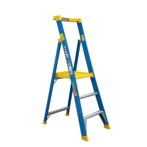 Bailey FS13946 3 Step Pro Fibreglass Punchlock Platform Ladder