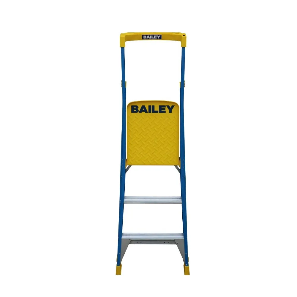Bailey FS13946 3 Step Pro Fibreglass Punchlock Platform Ladder