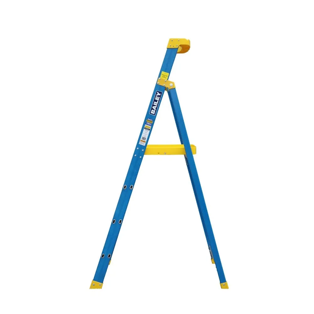 Bailey FS13947 4 Step Pro Fibreglass Punchlock Platform Ladder