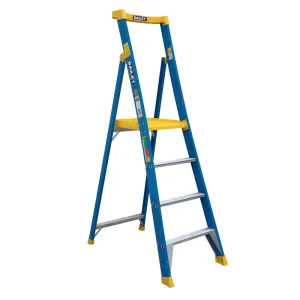 Bailey FS13947 4 Step Pro Fibreglass Punchlock Platform Ladder