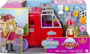 BarbieÂ Club Chelsea Firetruck HCK73