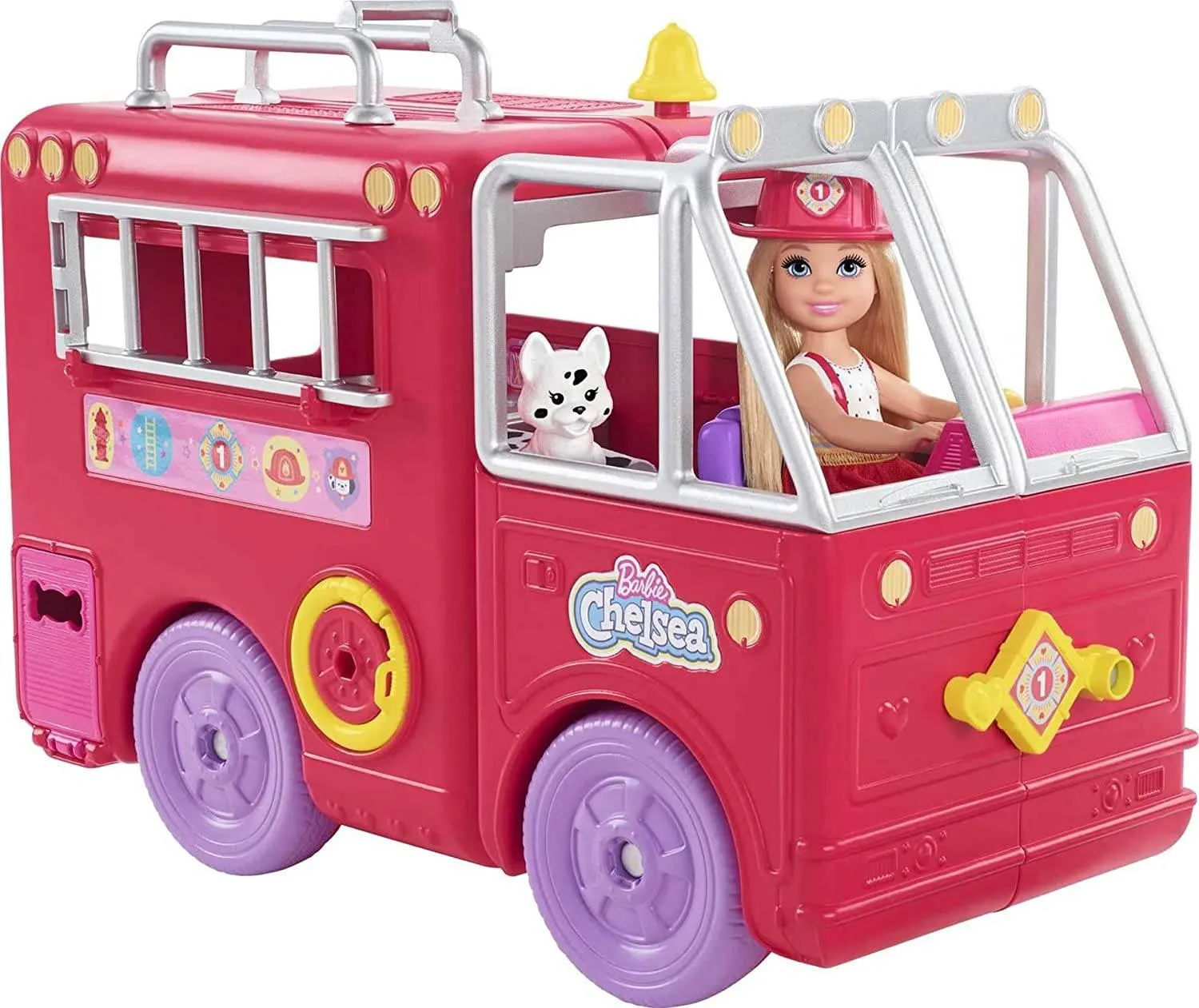 BarbieÂ Club Chelsea Firetruck HCK73