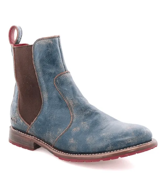 Bed Stu Women's Nandi Dark Teal Lux Leather Ankle Boot F301008