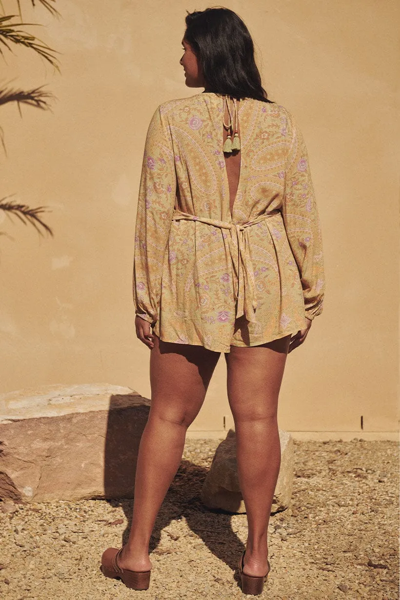 Belladonna Romper | Dusty Olive