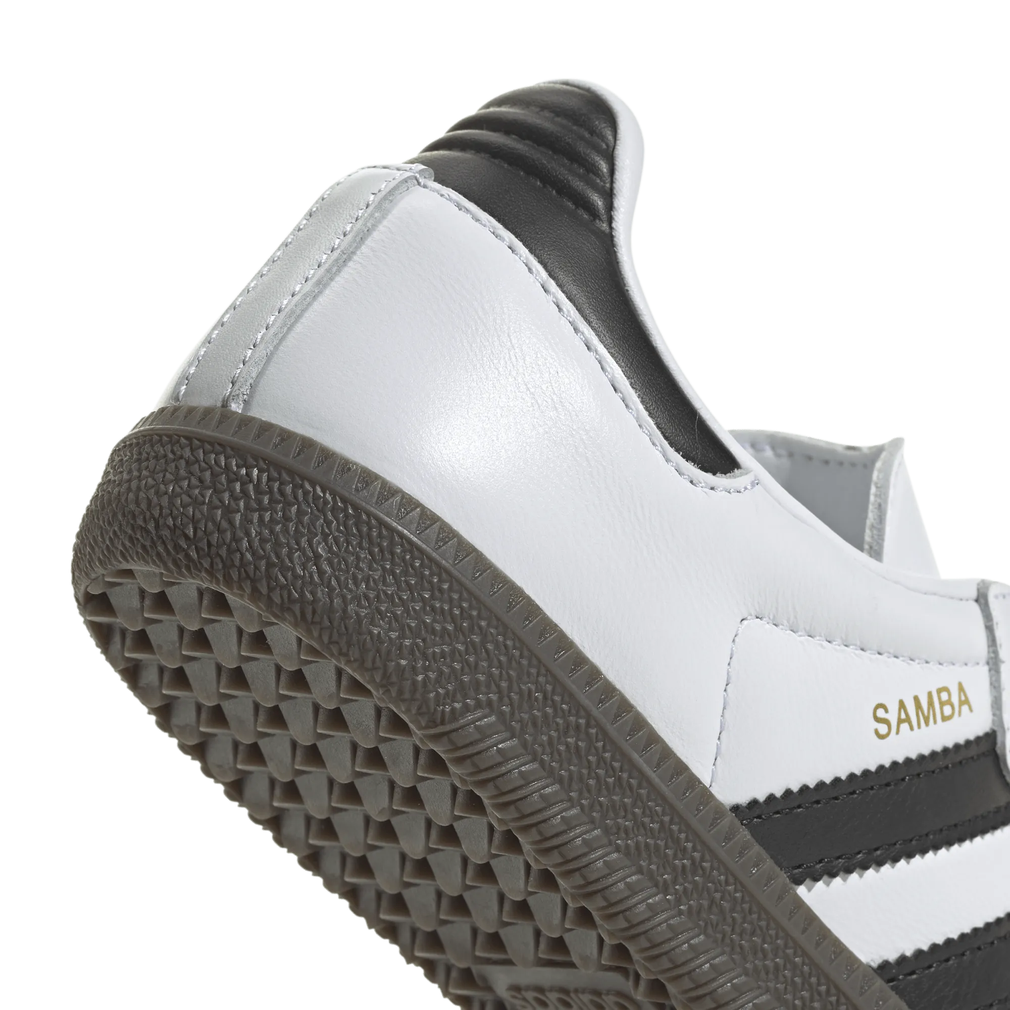 Big Kids' Adidas Samba OG J "White Black Gum"