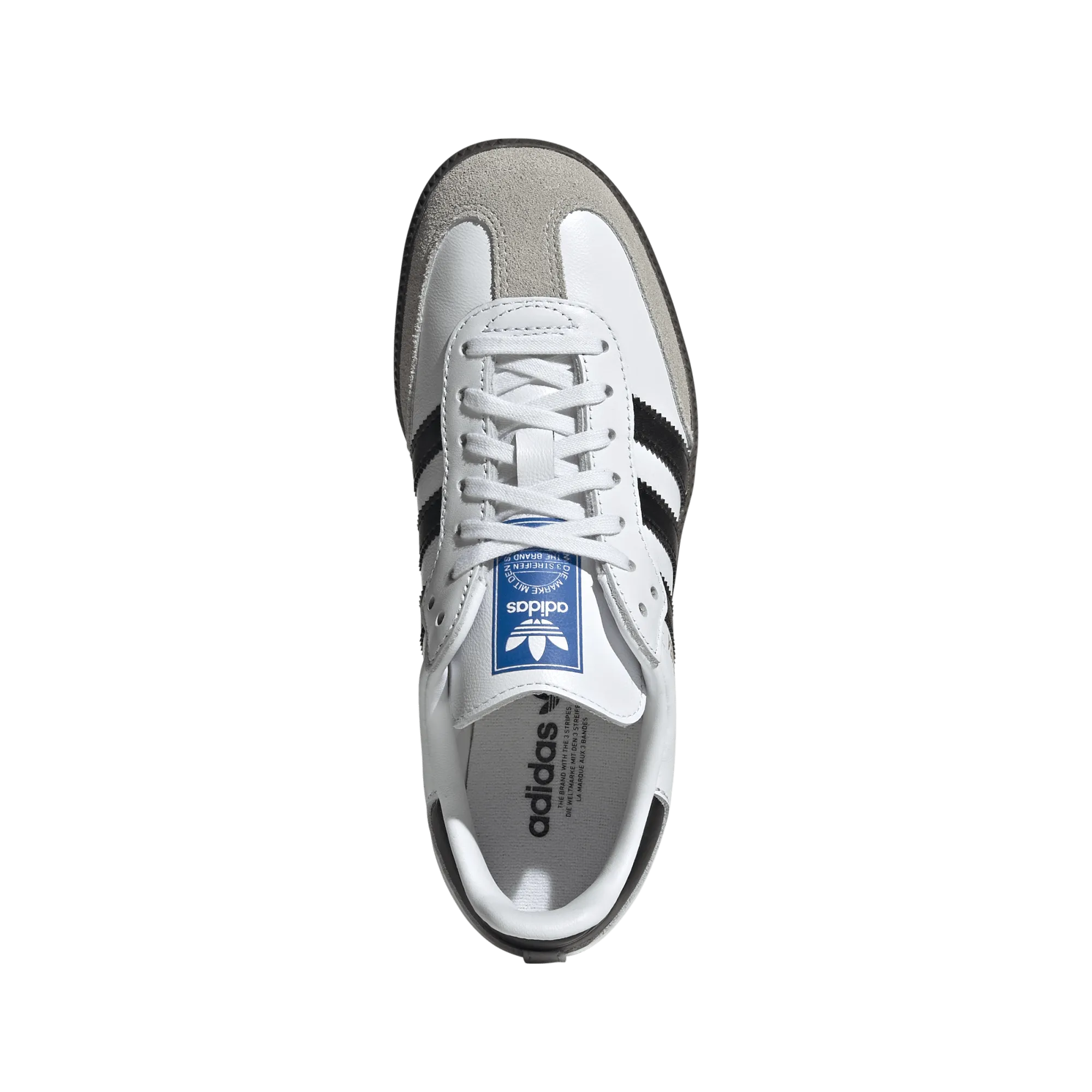 Big Kids' Adidas Samba OG J "White Black Gum"