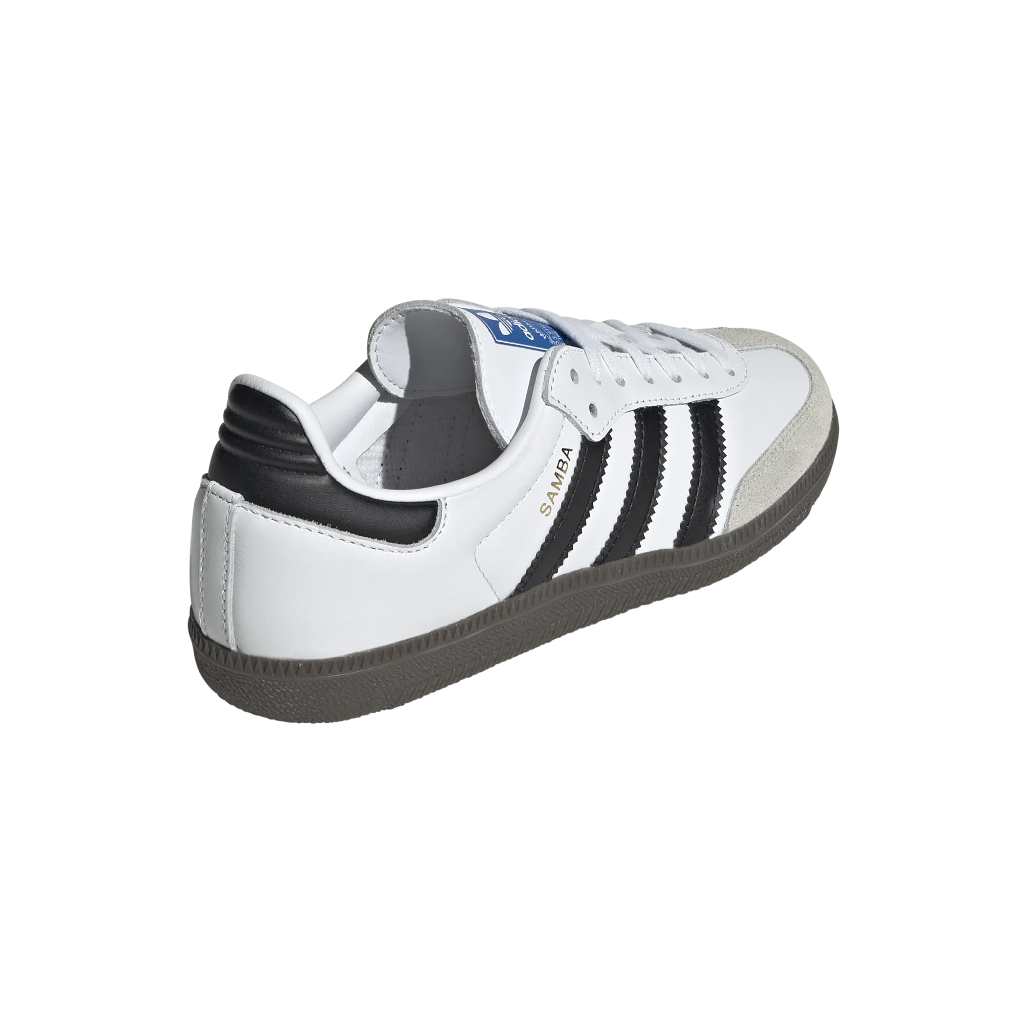 Big Kids' Adidas Samba OG J "White Black Gum"
