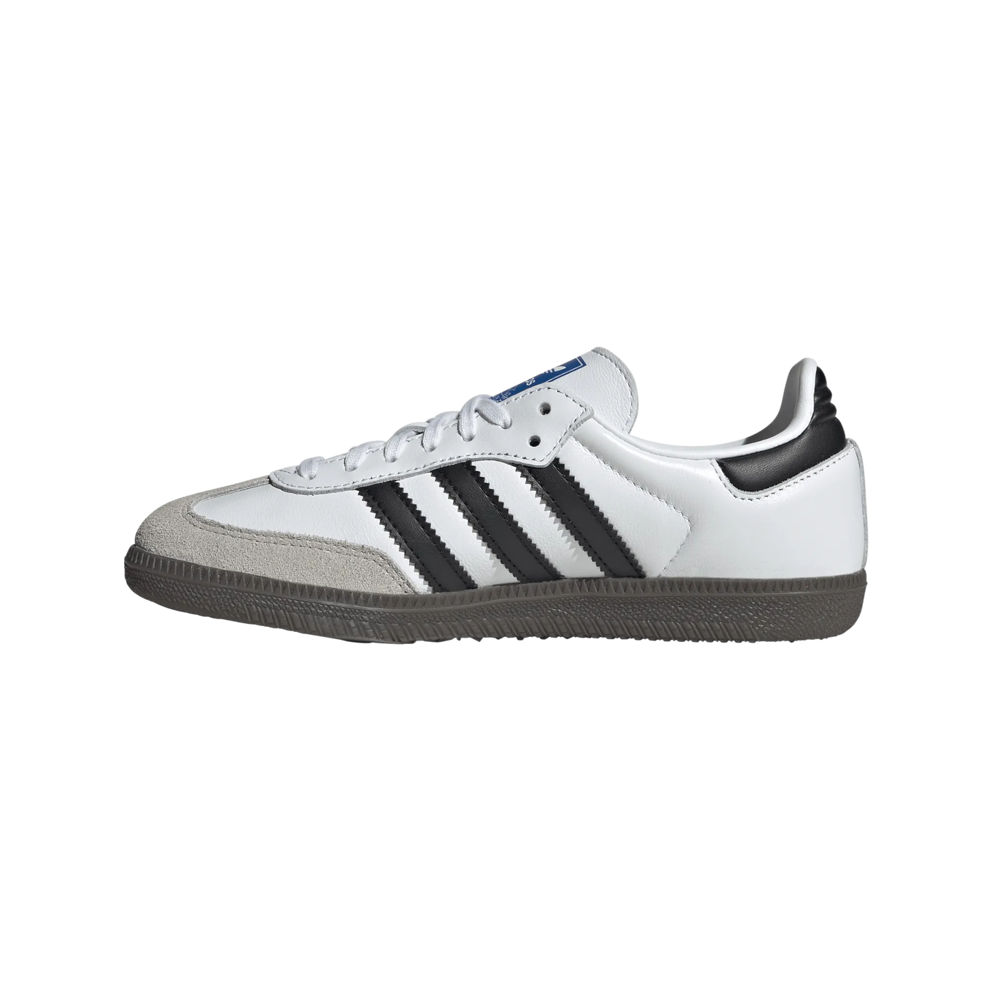 Big Kids' Adidas Samba OG J "White Black Gum"