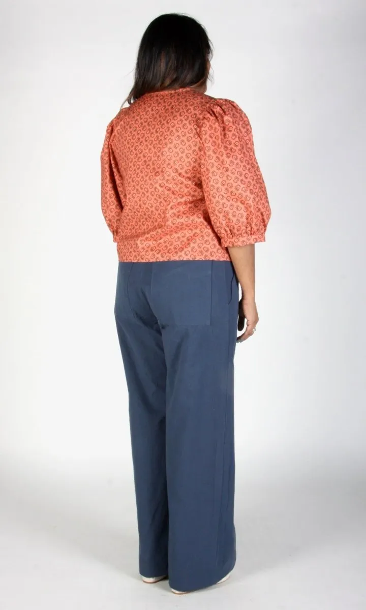 Birds of North America Illadopsis Pants (Navy)