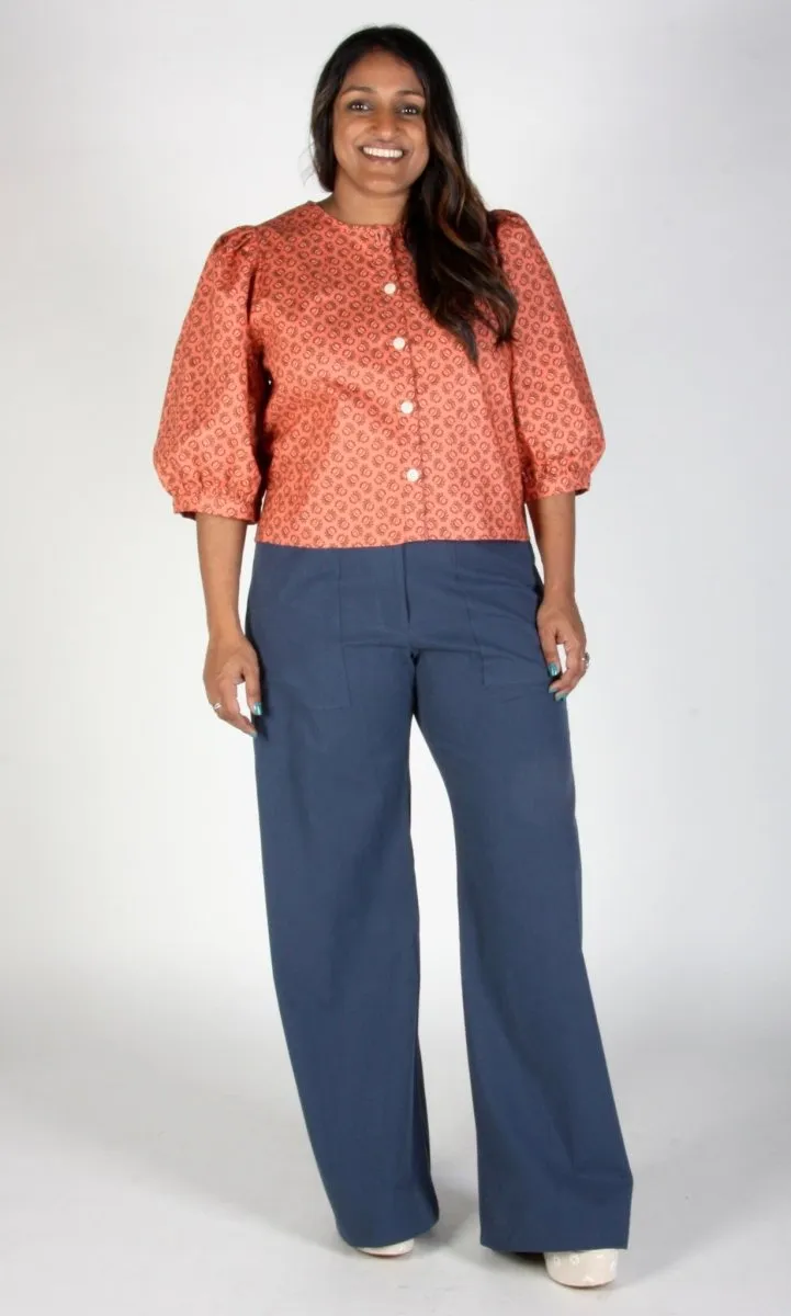 Birds of North America Illadopsis Pants (Navy)