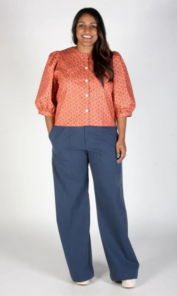 Birds of North America Illadopsis Pants (Navy)