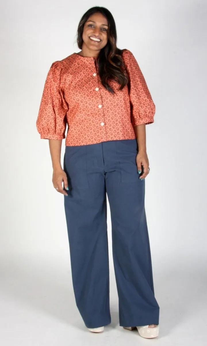 Birds of North America Illadopsis Pants (Navy)