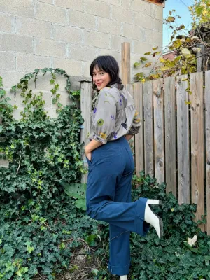 Birds of North America Illadopsis Pants (Navy)