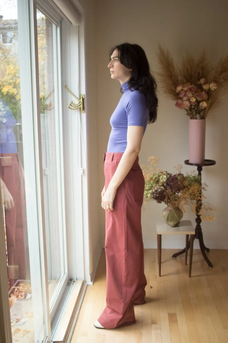 Birds of North America Illadopsis Pants (Rosewood)