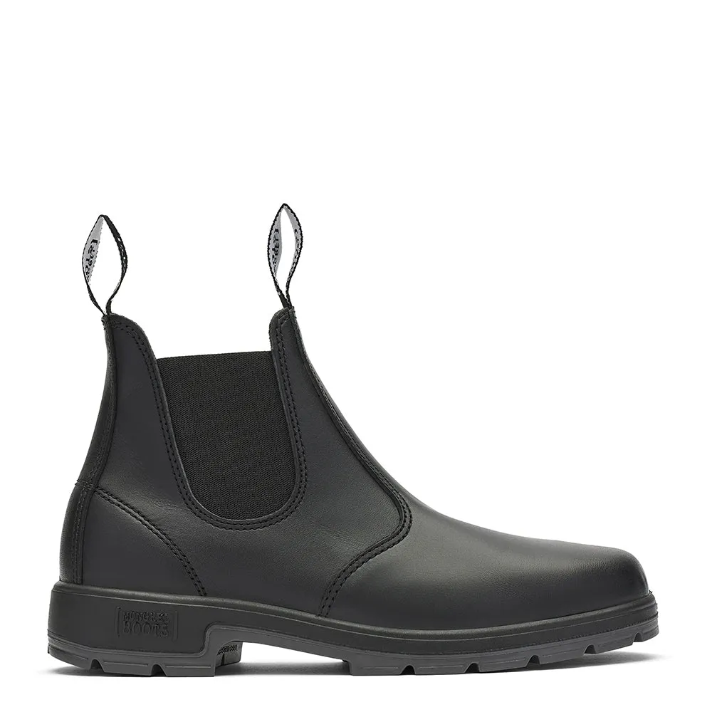 Black Oil Kip Elastic Sided Boot K91020