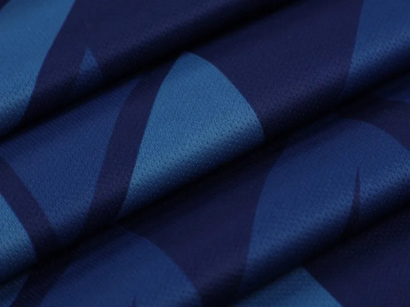 Blue Custom Design Soccer Uniform