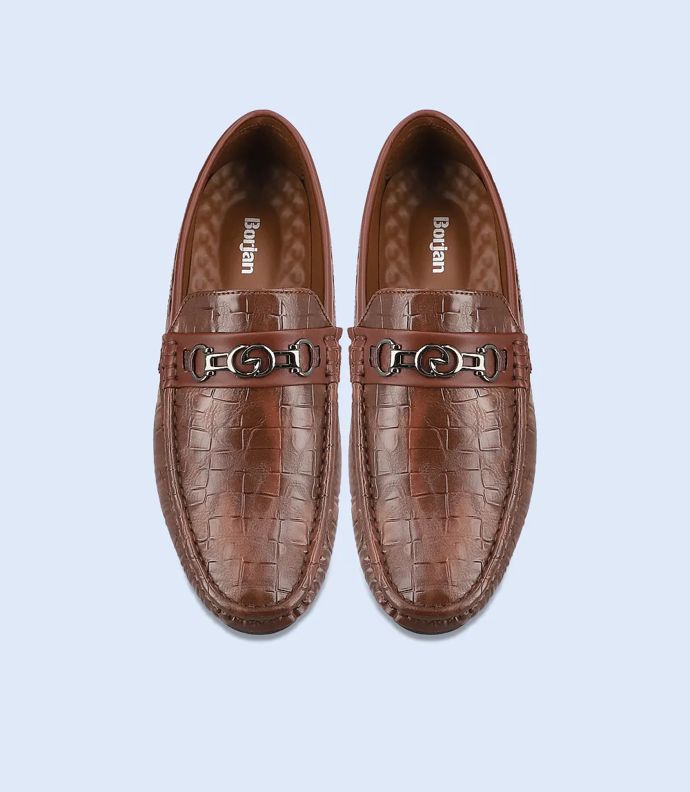 BM6712-BROWN-Men Loafer