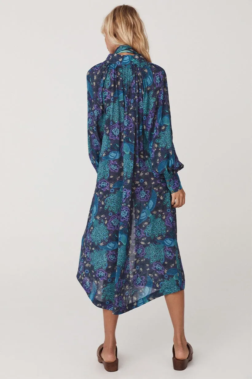 Bohème Button Through Midi Dress | Baltic