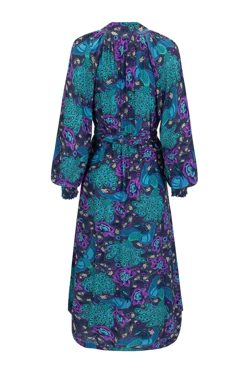 Bohème Button Through Midi Dress | Baltic